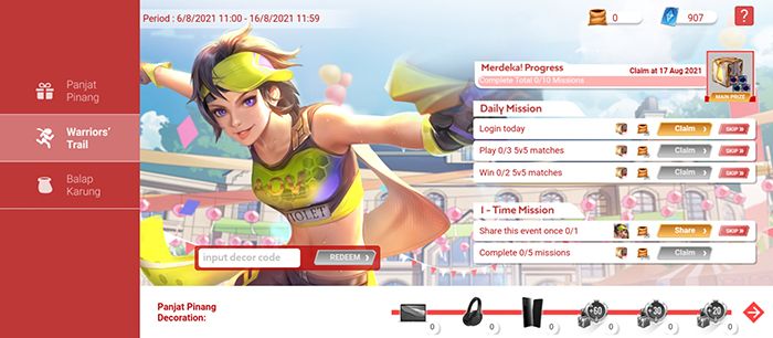 Dapatkan Macbook Air di Event Arena of Valor Karnaval Merdeka