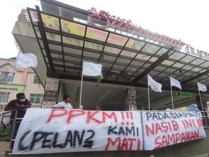 Jerit Ampun Pemilik UMKM Saat Perpanjangan PPKM