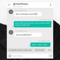 Nggak paham lagi sama pembelinya yang dikasih harga lebih murah tapi mau yang lebih mahal. Untung penjualnya masih sabar nih.. Foto: Instagram