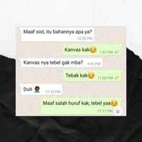 Penjualnya ada-ada saja, masa nyuruh pembelinya yang nebak-nebak sendiri. Kalau kamu pernah nggak dapet penjual yang seperti ini? Foto: Instagram