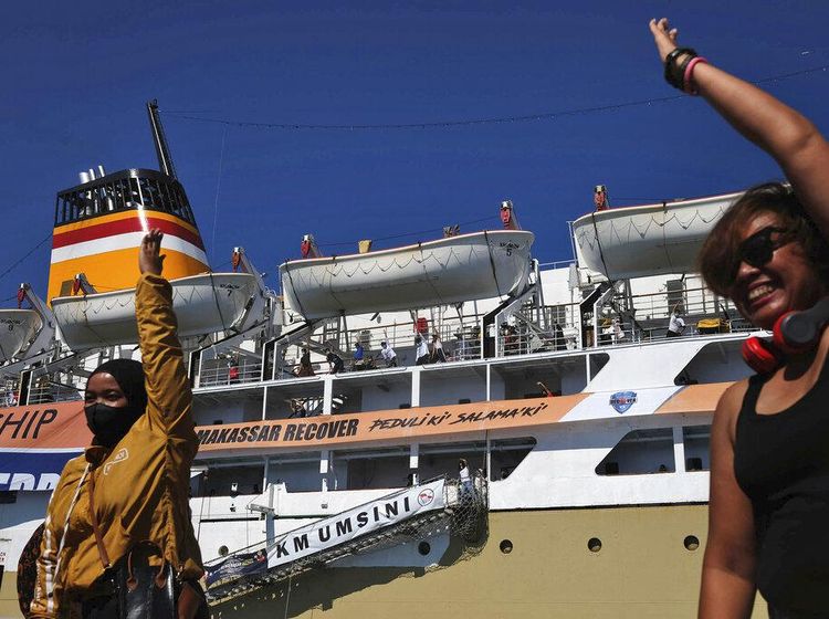 Gerak-gerik Pasien COVID-19 di Kapal Umsini