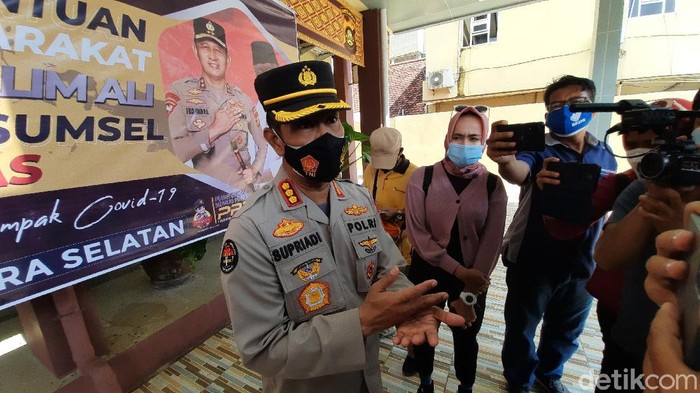 Kabid Humas Polda Sumsel, Kombes Supriadi (Prima Syahbana/detikcom)