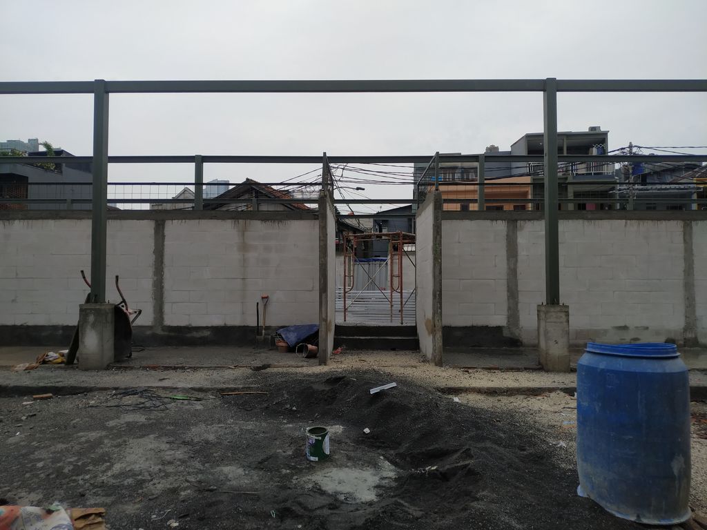 Kondisi pembangunan Pasar Kambing Tanah Abang, Selasa (10/11/2021), Kondisi pembangunan Pasar Kambing Tanah Abang, Selasa (10/11/2021),