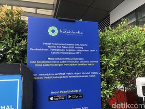 Mal Kota Kasablanka Buka untuk Umum, Pengunjung Wajib Bawa Sertifikat Vaksin