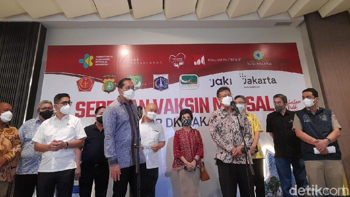 Mendag, Menkes dan Wagub DKI tinjau uji coba pembukaan mal Kota Kasablanka, Selasa (10/8/2021).