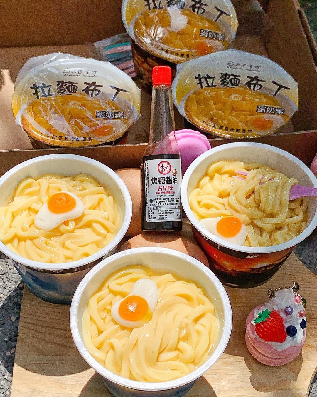 Nyamm! Ramen Puding yang Manis Lembut Ini Lagi Viral