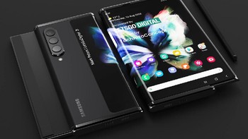 Galaxy Z Slide mengusung layar gulung . Foto: dok LetsGoDigital