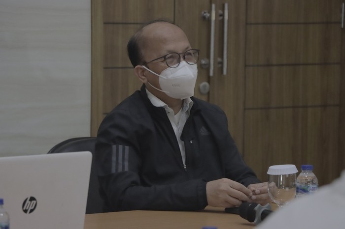 Sekretaris Jenderal Kementerian Ketenagakerjaan (Kemnaker) Anwar Sanusi