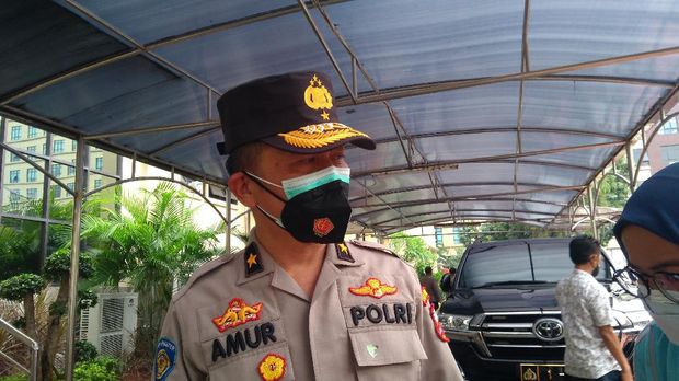 Sekretaris NCB Interpol Indonesia Hubinter Polri Brigjen Amur Chandra Juli Buana (Adhyasta-detikcom)
