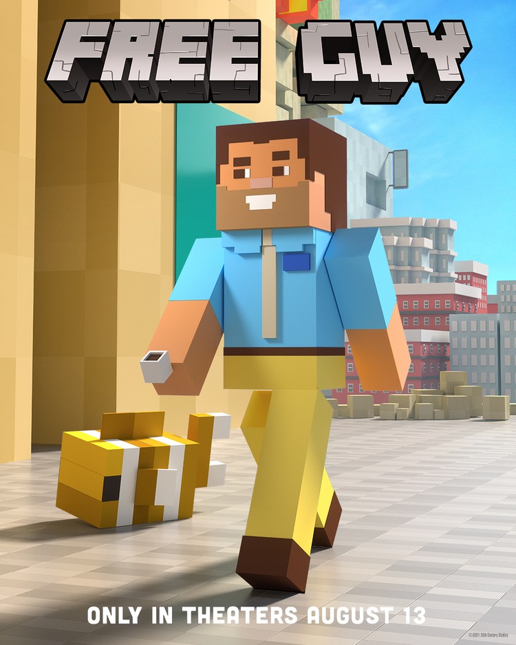 Tebak Game Apa yang Jadi Poster Film Free Guy
