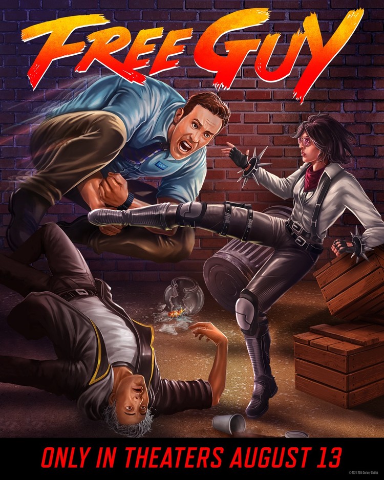 Tebak Game Apa yang Jadi Poster Film Free Guy Tebak Game Apa yang Jadi Poster Film Free Guy