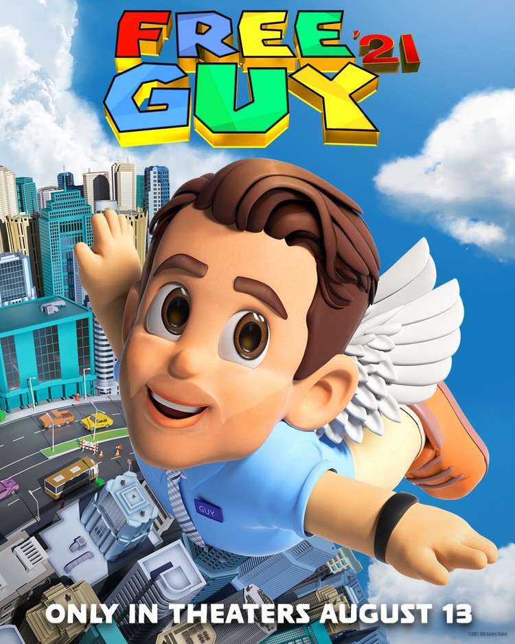 Tebak Game Apa yang Jadi Poster Film Free Guy Tebak Game Apa yang Jadi Poster Film Free Guy