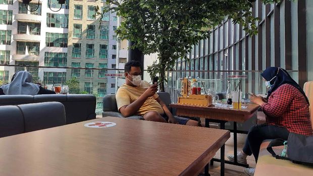 Tempat makan di TP tersedia outdoor diperbolehkan buka saat ppkm