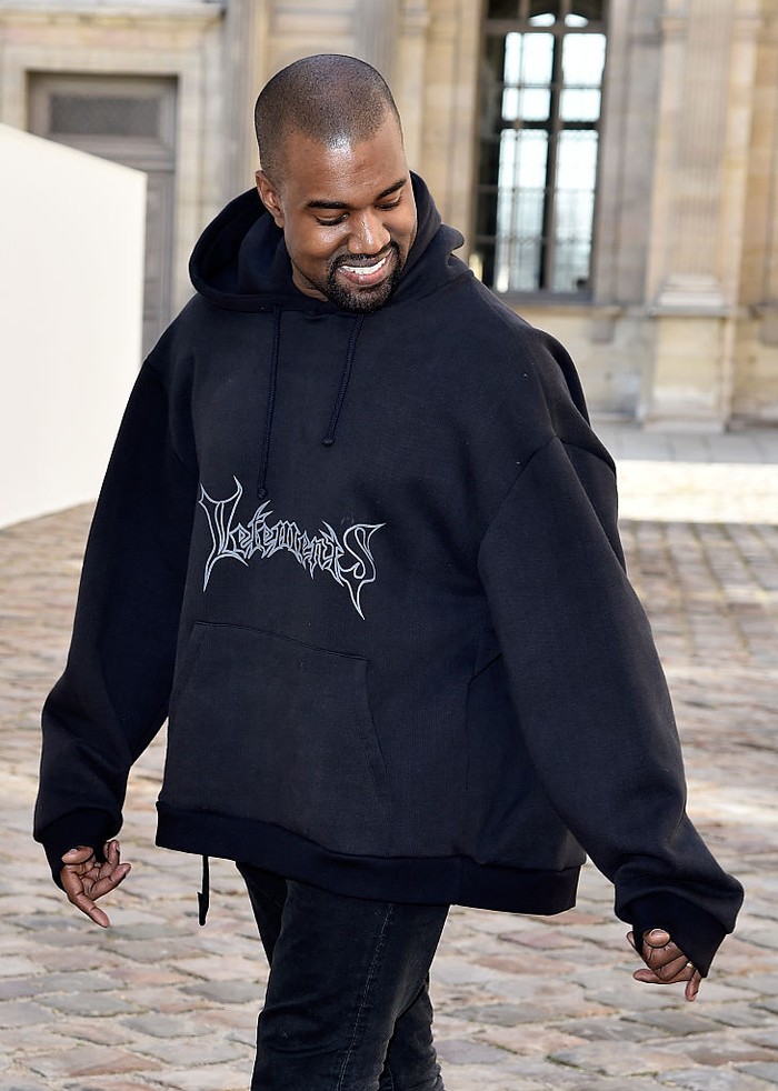 PARIS, FRANCE - MARCH 06:  Kanye West attends the Christian Dior show as part of the Paris Fashion Week Womenswear Fall/Winter 2015/2016 on March 6, 2015 in Paris, France.  (Photo by Pascal Le Segretain/Getty Images)