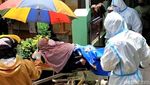 Evakuasi Pasien Corona ke Lokasi Isoman di Garut