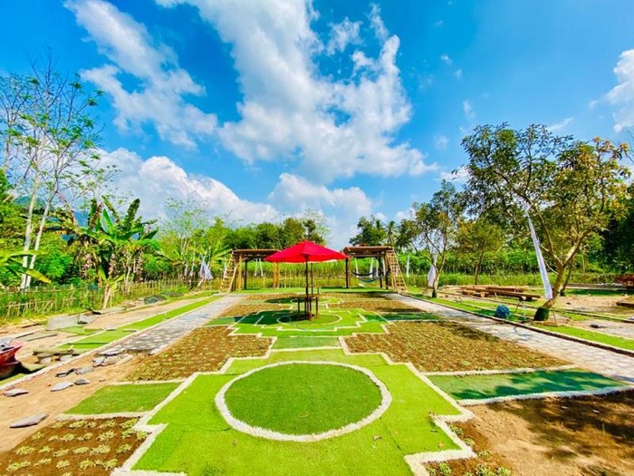 Borobudur Under Line Borobudur under line yang berada di Wisata Kelinci Desa Bahasa Borobudur. (foto: Dokumentasi Wisata Kelinci Desa Bahasa Borobudur