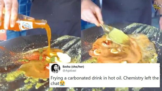 Bukan Minyak, Jajanan Telur Ini Digoreng Pakai Minuman Bersoda Fanta Jeruk