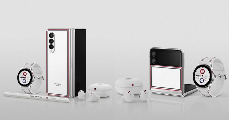 Galaxy Z Fold 3 Thom Browne