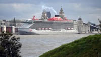Setidaknya ada 1.408 kabin penumpang, 93% di antaranya memiliki pemandangan ke arah laut. Dan juga ada 813 anak buah kapal yang akan ikut berlayar. Foto: Getty Images for Virgin Voyages/Anthony Devlin