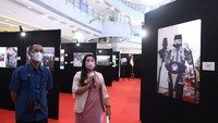 Pameran foto yang digelar mulai tanggal 11 hingga 22 Agustus 2021 tersebut juga mendapat apresiasi dari Presiden Joko Widodo. Dok. Lukas/Biro Pers Sekretariat Presiden.