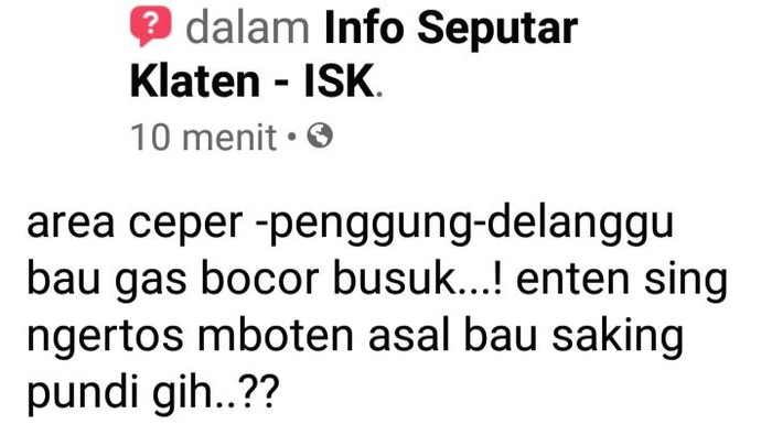 keluhan bau busuk sepanjang jalan yogya-solo