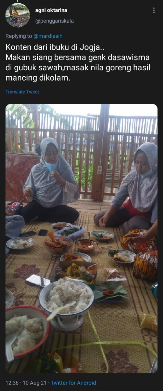 Sedap! Begini Nikmatnya Menu Makan Sederhana ala Netizen di Yogyakarta