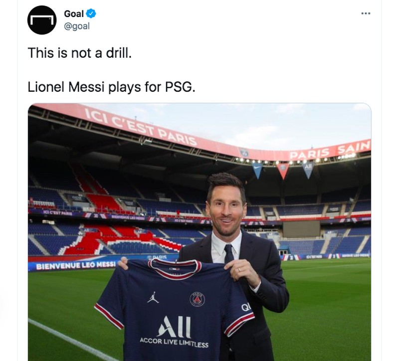 Meme Messi PSG
