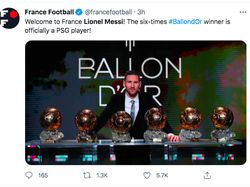 Messi Resmi Gabung PSG Jadi Topik Panas di Linimasa