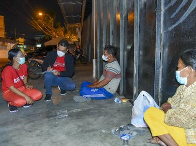 Tunawisma-Gepeng Didata untuk Vaksinasi