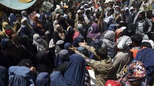 Gelombang Pengungsi Mulai Terlihat Pasca Serangan Taliban