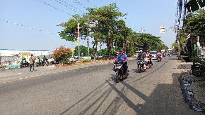 Penyekatan di Pesing, KM 11 Jalan Raya Daan Mogot, Jakbar ditiadakan