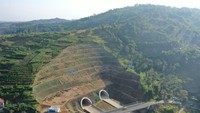 Terowongan tol terpanjang di Indonesia itu terletak di jalan Tol Cileunyi-Sumedang-Dawuan atau disingkat Cisumdawu. Foto: Dok. Kementerian PUPR