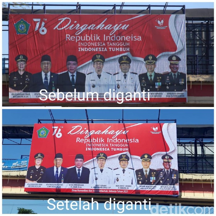 banner salah cetak