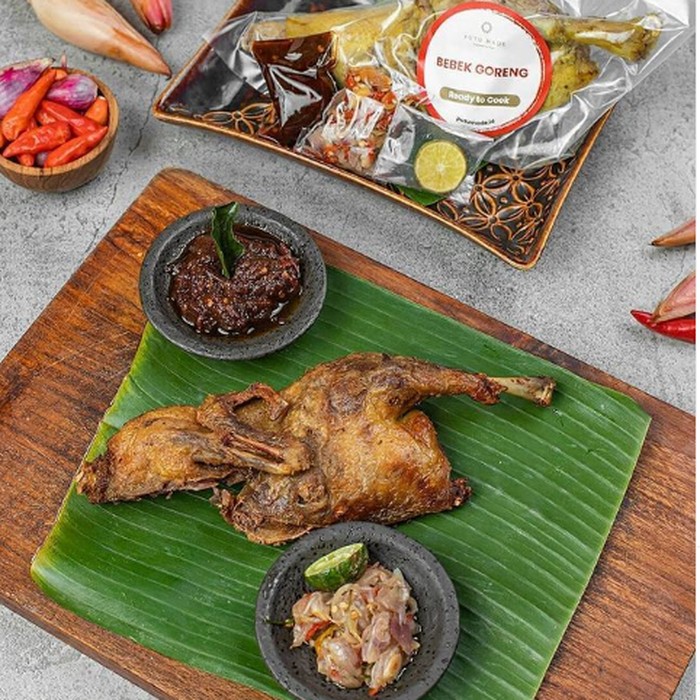 Bebek goreng Bali di Jakarta 5 Restoran di Jakarta Ini Punya Bebek Goreng Bali Sambal Matah yang Sedap