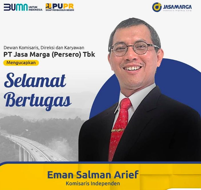 Eman Salman Arief, dok Facebook Jasa Marga