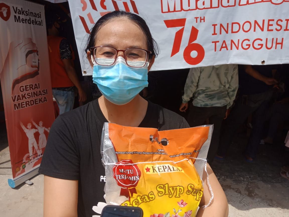 Gerai Vaksinasi Merdeka di Penjaringan Jakut