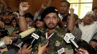 Eurico Guterres memilih kebangsaan Indonesia setelah Timor Timur akhirnya merdeka. AFP/WEDA  