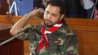 Meski pernah jadi buronan internasional dan sempat ditangkap PBB, Eurico Guterres pernah mendapat penghargaan oleh Indonesia. Dok.Alchetron  