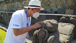 Merapi Erupsi, Candi Borobudur Diguyur Hujan Abu
