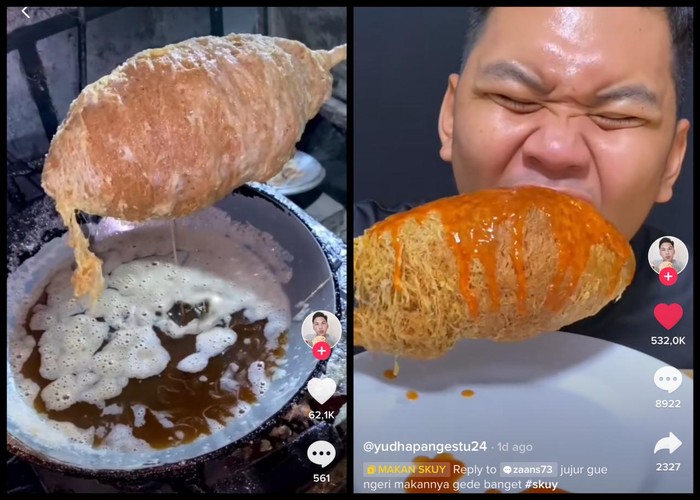 Netizen Pamer Jajan Telur Gulung Rp 50 Ribu, Videonya Ditonton 7 Juta Kali