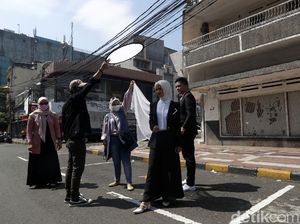Ada PPKM Bikin Kawasan Melawai Jadi Lokasi Pemotretan Pre Wedding