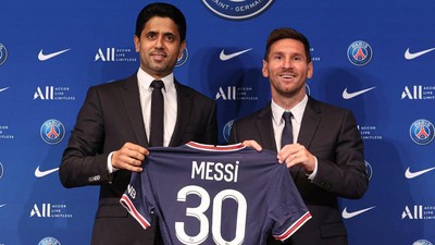 Messi dan Para Bintang di PSG, Klub Sepakbola Terkaya Prancis