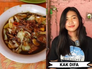 Bikin Pembeli Salfok! Penjual Tongseng Babi Ini Cantik Banget