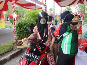 Polda Kalteng Gelar Vaksinasi Drive-thru, Targetkan 6.000 Dosis