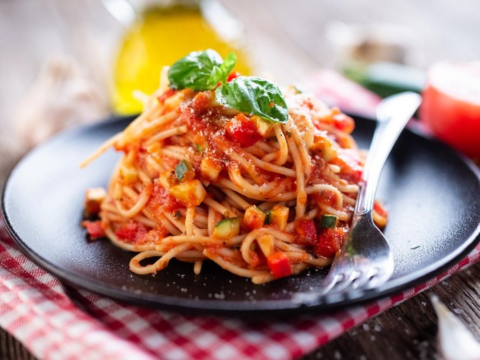 Resep Spaghetti Saus Terong Resep Spaghetti Saus Terong