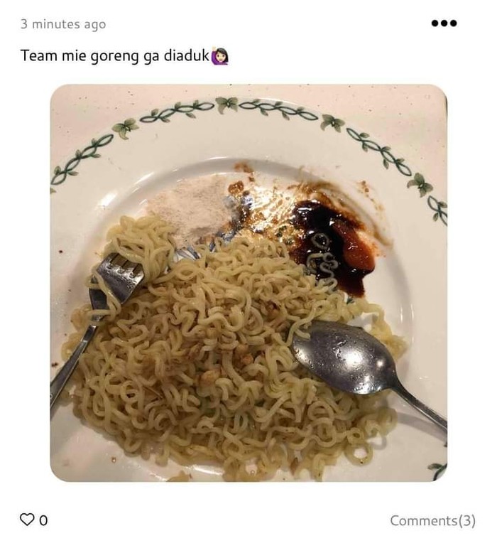 Sekte Sesat Indomie Sekte Baru! Netizen Makan Indomie dengan Bumbu Terpisah
