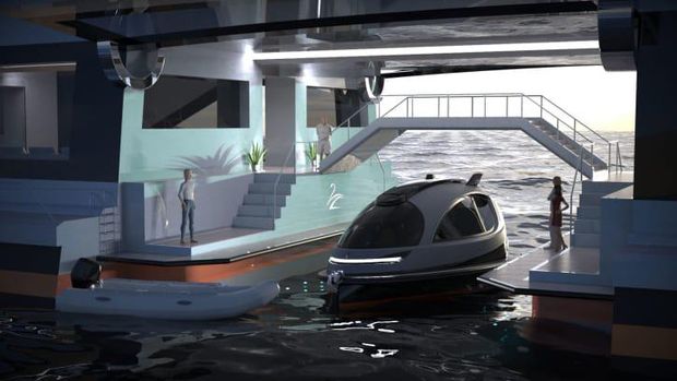 Superyacht Saturnia