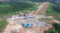Bendungan Marangkayu dibangun Balai Wilayah Sungai (BWS) BWS Kalimantan IV Samarinda, Ditjen Sumber Daya Air, Kementerian PUPR dengan memanfaatkan Daerah Aliran Sungai (DAS) Marangkayu yang memiliki luas DAS sekitar 243 km2.