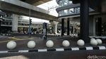 Trotoar CSW Blok M Dipercantik dengan Bollard