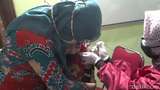 2 Siswi SMAN di Lumajang Nangis Saat Vaksinasi Karena Takut Jarum Suntik